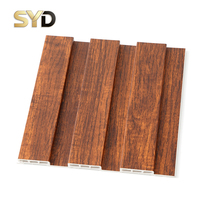 Panel Dinding Beralur WPC Grosir, Panel Dinding Dekoratif Interior, Harga Pabrik
