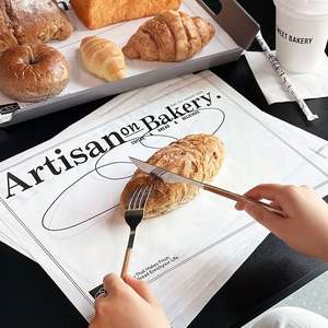 Papier sulfurisé ETpack pour l'emballage des hamburgers, emballage alimentaire personnalisé imprimé, boulangerie, sandwich, biscuit, sushi - Product Image 2