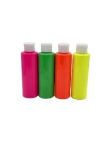 Vernice Fluorescente Neon 150ml Non Tossica e Sicura, Liquido UV Luminoso per Giochi di Verniciatura all'Aperto - Product Image 1