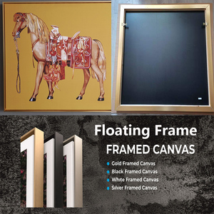Toile d'art moderne abstraite, traits <span class=keywords><strong>de</strong></span> pinceau bleus et oranges, décoration murale contemporaine, grande <span class=keywords><strong>peinture</strong></span> abstraite - Product Image 6
