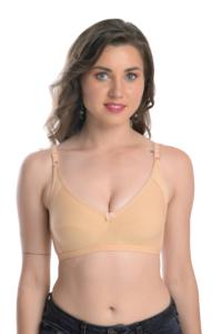 Sujetador de algodón elástico en cuatro direcciones, sujetador de algodón suave, sujetador de copa completa, sujetador de cobertura completa para mujer, sujetador con tirantes ajustables - Product Image 6