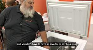 PHOCOS Kit frigorifero solare casa con pannello energia solare frigorifero - Product Image 6