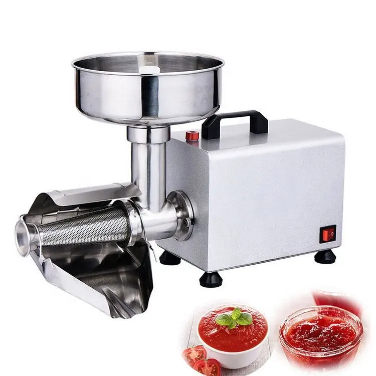 Máquina automática de fazer molho de tomate, extrator de puree de mango, máquina para fazer suco de polpa de frutas