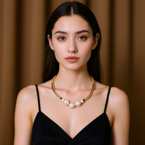 CBBA-1869 สร้อยคอประดับลูกปัดแฟชั่น เครื่องประดับที่หรูหราและมีสไตล์ - Product Image 3