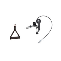 Appareil de musculation de l'avant-bras à poulie de bureau, fixation par pince sur table, avec câble de sécurité pour la lutte des bras et l'entraînement de la force musculaire de l'avant-bras