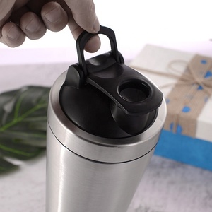 750ml Customized Double Wall Keep Warm Cold Gym Stainless Steel Shaker <b>Cup</b> Bottle - Product Image 3