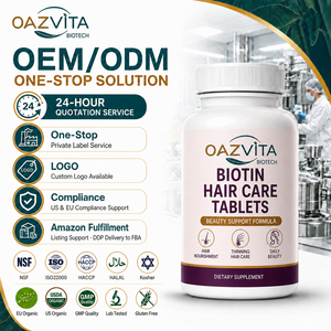 OAZVITA OEM Nahrungsergänzungsmittel zur Schlafunterstützung Private Label Schönheitspräparat für Haar-, Haut- und Nagelpflege - Product Image 1