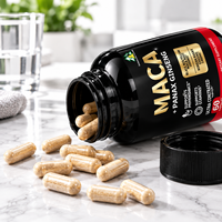 Capsules de Maca Naturelle à Marque Blanche OEM – Supplément de Puissance Maximale pour l'Humeur, l'Énergie et la Vitalité Masculine