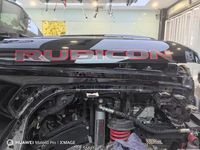 Lantsun 2 autocollants de protection de capot de voiture pour Jeep Wrangler Rubicon Unlimited 4x4, accessoires de tuning automobile, film vinyle, décalcomanies JL1336