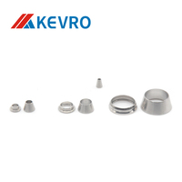 Férulas de Sellado Delanteras y Traseras SS316 de 1/4\", Compatibles con Muchos Accesorios de Acero Inoxidable
