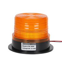 Luces Estroboscópicas LED Ámbar de 12V 24V, Lámpara Intermitente de Advertencia para Auto, Camión, Emergencia, Tráfico, Señales de Tráfico