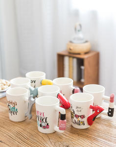 Taza de Cerámica Creativa con Diseño de Dibujos Animados para Niños, Ecológica, 400 ml, para Café, Leche, Agua, Oficina, Casual - Product Image 4