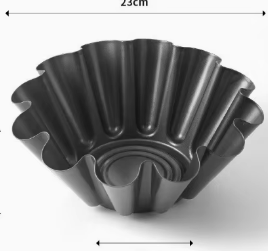 Moules à tartelettes miniatures 9cm 6cm, moules à mini-pâtisseries, moules à cupcakes, moules à pudding, moules à muffins - Product Image 6