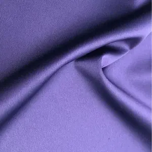 FREE SAMPLE Glossy Silk 75D Woven Polyester False Twist with Good Stretch for Womens Wear Textile