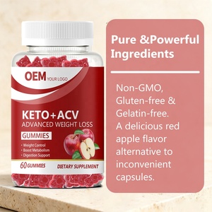 OEM Private Label Acv Keto Gummies Slim apple <b>Cider</b> Vinegar Fat burner Management Keto Gummies - Product Image 3