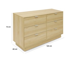 Meuble de rangement en MDF blanc moderne, commode haute et basse, coiffeuse, commode à tiroirs, vente en gros directe usine Chine - Product Image 5