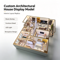 Maquette architecturale personnalisée de maison