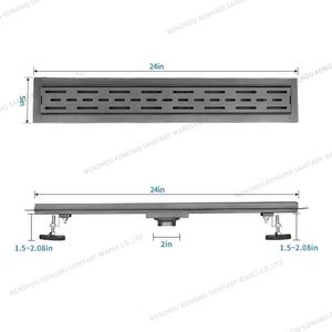 นีโอเดรน ท่อระบายน้ำแบบเส้นตรงสำหรับห้องน้ำ พร้อมหน้าแปลน ดีไซน์ทันสมัย ลดราคาพิเศษ - Product Image 2