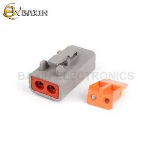 2 Pin Female and Male Car Auto Connector Application deutsch DTP connectors DTP06-2S