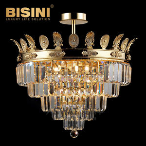 Luminaires de hall d'exposition de maison de style luxueux, lustre en cristal ASFOUR égyptien aswaat, lustre d'éclairage de villa de luxe - Product Image 6