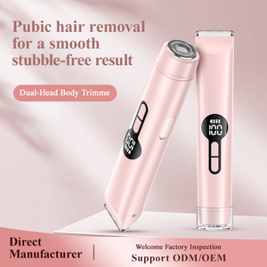 <span class=keywords><strong>Rasoir</strong></span> électrique pour femmes XBH, IPX7, sans douleur, pour l'épilation du corps, à deux lames vibrantes, pour les jambes, les aisselles, la zone du bikini - Utilisation domestique - Product Image 2