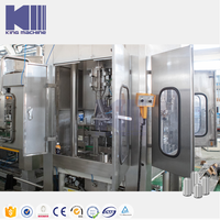 Projet clé en main en aluminium boîte de conserve boissons gazeuses café boisson liquide mise en conserve remplissage scellage ligne d'emballage Machine