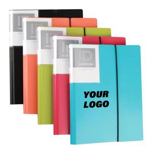 New Arrival Office Stationery Filing System and Set up <b>A4</b> Size Refillable Pp File Clear Book - Product Image 1