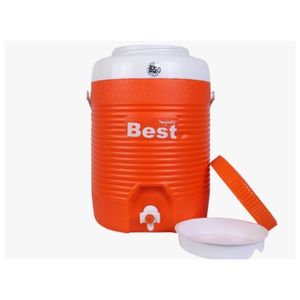 Refroidisseur d'eau isolé Majestic Best de 13 litres avec robinet |   Carafe à eau portable avec poignée |   Distributeur d'eau glacée robuste - Product Image 2