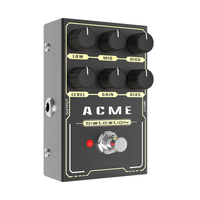 Pédale multi-effets pour guitare électrique HUASHENG, nouveau modèle ACME, simulation de distorsion, overdrive, couleur personnalisée, métal.