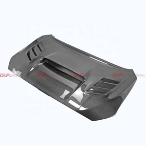 ฝากระโปรงหน้าคาร์บอนไฟเบอร์แท้ สำหรับ Subaru Impreza WRX STi S4 VAB VAF 2014-2018 รุ่น VRSA1 พร้อมช่องระบายอากาศ - Product Image 3