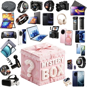 Caja Misteriosa de 2 Piezas, Caja Sorpresa con Teléfono Móvil <span class=keywords><strong>5G</strong></span>, Reloj Inteligente, Auriculares, 5 Artículos Aleatorios al por Mayor, Regalo Sorpresa - Product Image 1