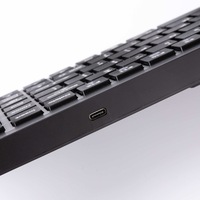 Clavier sans fil à double mode (clavier-ciseaux) avec recharge, fabriqué pour les bureaux professionnels et l'usage domestique, compatible