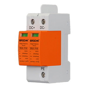 Dispositivo <span class=keywords><strong>di</strong></span> Protezione da Sovratensioni SROCHN SRU6-PV40 2P DC 150V T2 20KA-40KA, Protezione da Fulmini SPD per Sistemi Fotovoltaici DC - Product Image 4