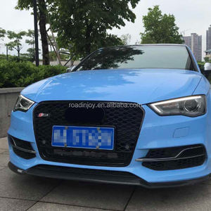 Parrilla delantera <span class=keywords><strong>Audi</strong></span> ABS Facelift RS estilo panal con agujeros parrillas de <span class=keywords><strong>coche</strong></span> 2014-2016 - Product Image 4