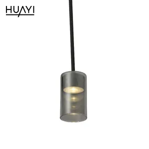 HUAYI جديد الاسكندنافية الحديثة أحدث تصميم تعليق قلادة LED ضوء ل فندق