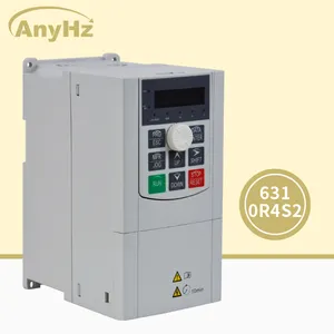 Frequency Converter 60hz to 50hz Single Phase Output Frequency Inverter 220V 0.4KW to 2.2KW Black AC Drive 0-480 Vac 3 Phase
