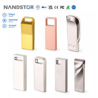 Flash Drive USB 3.0 OEM Pabrik 4GB 8GB 16GB 32GB 64GB 128GB 256GB Logam untuk Tablet atau Hadiah Perusahaan
