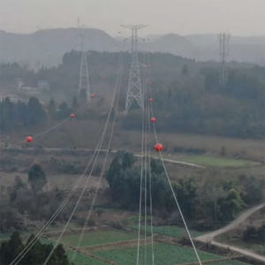 Boule d'avertissement visuelle pour avions avec lumière LED clignotante 400/600/800 mm pour guider les avions sur des voies de vol sécurisées - Product Image 6