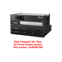 ELTEK FP2 48V 24kw redresseur Flatpack2 48/2000 SHE 5U-7U système d'alimentation de télécommunication intégré (CTO20405.nnn)
