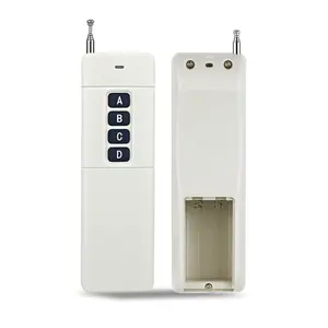 Directive de réplication à 4 boutons en option Contrôle industriel Télécommandes sans fil Télécommande domotique universelle