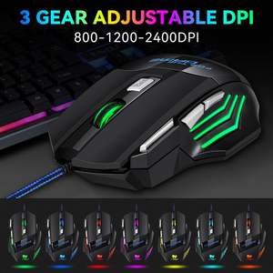 Mouse Profesional para <span class=keywords><strong>Gaming</strong></span> M1 con Cable USB, Óptico y Retroiluminado, Ligero para Diestros, para PC, Escritorio y Laptops, en Stock - Product Image 3