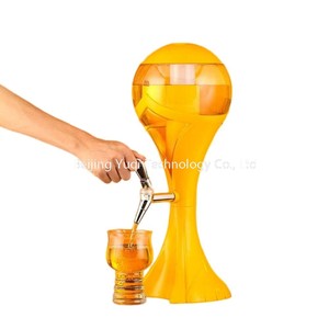 Torre <span class=keywords><strong>de</strong></span> <span class=keywords><strong>Cerveza</strong></span> Amarilla <span class=keywords><strong>de</strong></span> 1.5L con <span class=keywords><strong>Grifo</strong></span>, Dispensador <span class=keywords><strong>de</strong></span> Bebidas Comercial para Pub, Catering al Aire Libre y Restaurantes - Product Image 6
