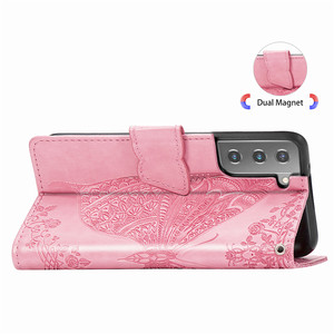 Étui de téléphone en cuir portefeuille à rabat Folio pour <span class=keywords><strong>Samsung</strong></span> A13 A33 <span class=keywords><strong>A53</strong></span> A73 A03 Core Galaxy S21 S22 S23 S24 avec livre à boucle magnétique - Product Image 5