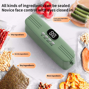 Mini machine à sceller sous vide multifonctionnelle portable pour la maison Nouvelle machine rechargeable Fresh-Keeper USB sans fil pour la nourriture Sac en plastique - Product Image 5