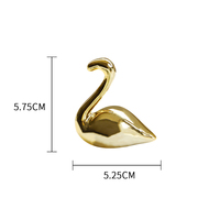 Décoration Céramique Direct Usine Mini Flamant Rose, Artisanat de Table pour la Maison, Accessoires Décoratifs