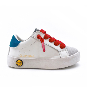 Scarpe Casual comode alla moda per <span class=keywords><strong>bambina</strong></span> suola in gomma per bambini scarpe sportive personalizzate scarpe da ginnastica per bambini in pelle di marca Star per ragazzi - Product Image 3