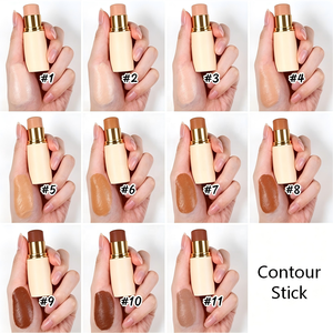 Stick Bronzer <span class=keywords><strong>Crema</strong></span> di Lusso a Lunga Durata, Cosmetici Private Label, Stick Viso Naturale, Impermeabile, Vegano, Opaco, Stick Contouring - Product Image 4