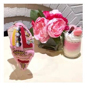 Diademas con cuentas de colores hermosos y elegantes de nailon de calidad superior para el último día del juego, diademas con cuentas para niñas a la venta - Product Image 1