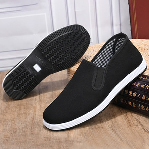 รองเท้าผู้ชายรุ่นใหม่สำหรับรองเท้าขี้เกียจทันสมัยและลำลองรองเท้าผ้าใบซักด้วยเท้าข้างเดียว - Product Image 3