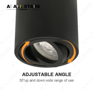 Bề mặt gắn GU10 hình trụ Downlight phù hợp ánh sáng tại chỗ khung bề mặt có thể điều chỉnh Downlight đồ đạc nhà ở - Product Image 5